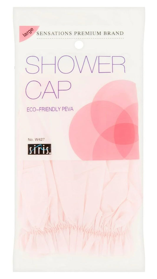 Siris Shower Cap Large Solid Vinyl Beauty and Personal Care Siris