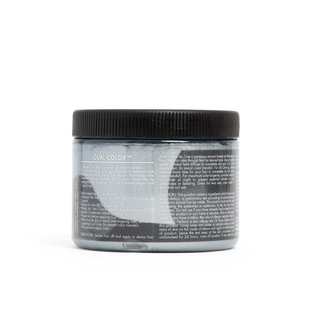 As I Am Curl Color - Sassy Silver - 6 oz - Color & Curling Gel - Temporary - Vegan & Cruelty Free Beauty & Personal Care As I Am