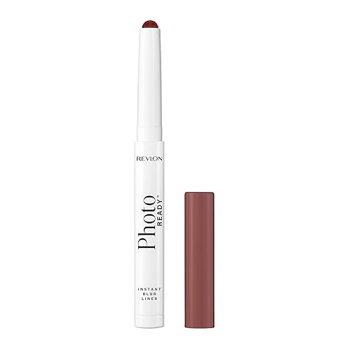 REVLON PhotoReady Blur Liner, Soft Matte Lip Makeup to Overline for Instant Natural, Fuller-Looking Lips, 004 Lazy, 0.05 oz Beauty & Personal Care REVLON