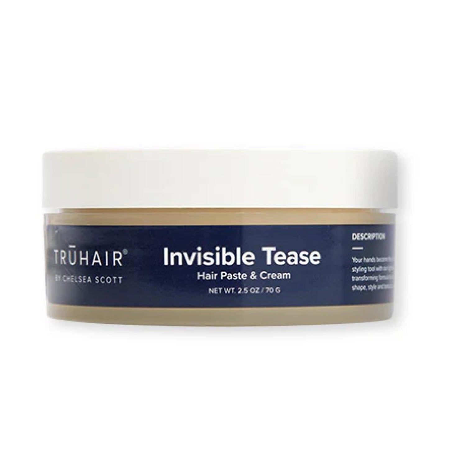 Truhair Invisible Tease Styling Cream and Paste | Men’s & Women’s Hair Styling Cream for Shaping, Texturizing, and Hold | Lightweight & Non-Greasy Beauty & Personal Care Truhair
