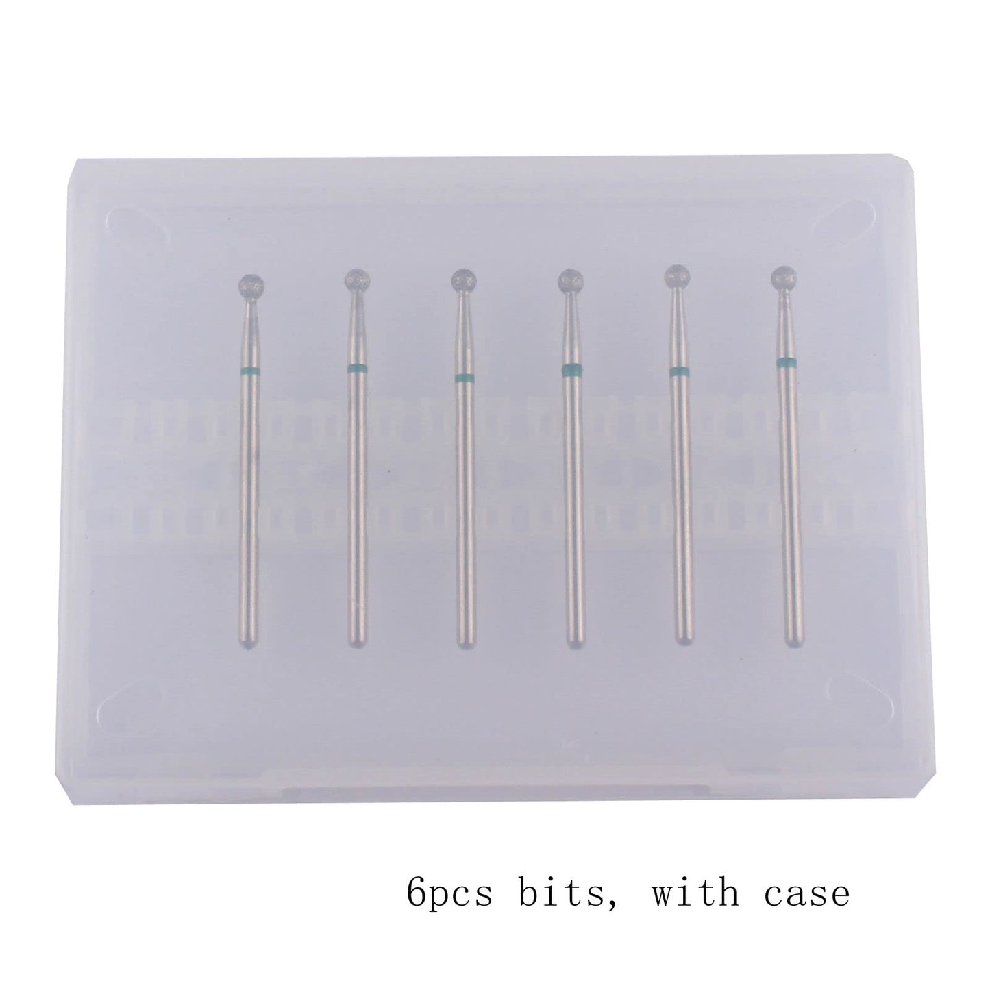 MZCMSL 6pcs Ball Head Cuticle Nail Drill Bits for Nail Prep,3/32 Shank Electric Nail Tool (?3.0mm) Beauty & Personal Care MZCMSL