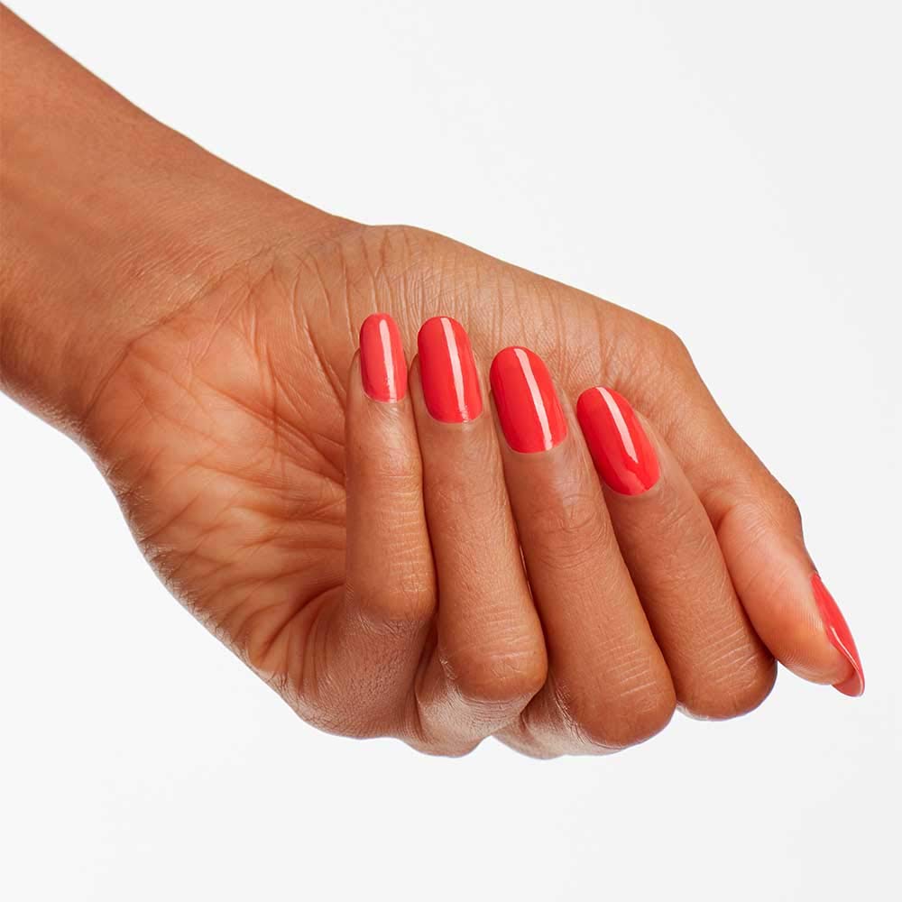 OPI Nail Lacquer I Eat Mainely Lobster | Opaque Bright Orange Crème Chip Resistant Nail Polish | Fast Drying, Streak Free Beauty & Personal Care OPI