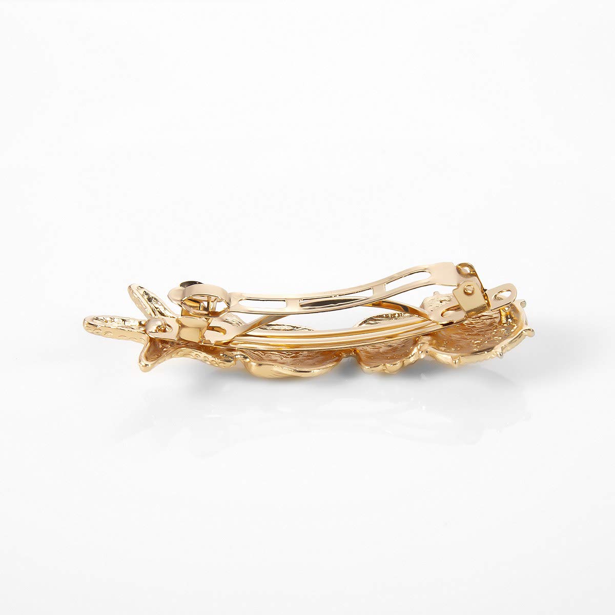 DoubleNine Seashell Starfish Hair Barrettes Clips Hair Accessories Vintage Ocean Boho Beach Wedding Headwear for Women Girls (gold) Beauty & Personal Care Doubnine