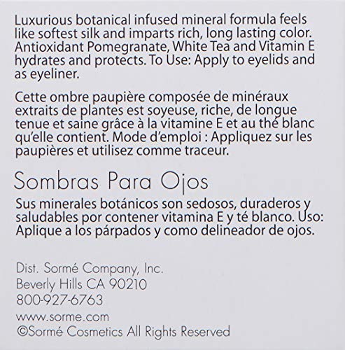 Sorme Cosmetics Mineral Botanicals Eye Shadow, Flash, 0.05 Ounce Beauty & Personal Care SORMÉ