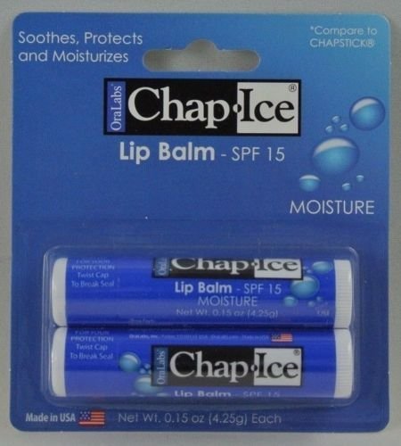 Chap Ice Moisturizer Humectante Lip Balm SPF 15 Beauty & Personal Care CHAP-ICE