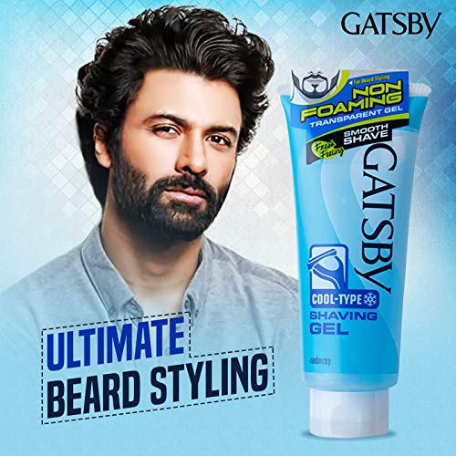 MANDOM Gatsby Shaving Gel Beauty & Personal Care Gatsby