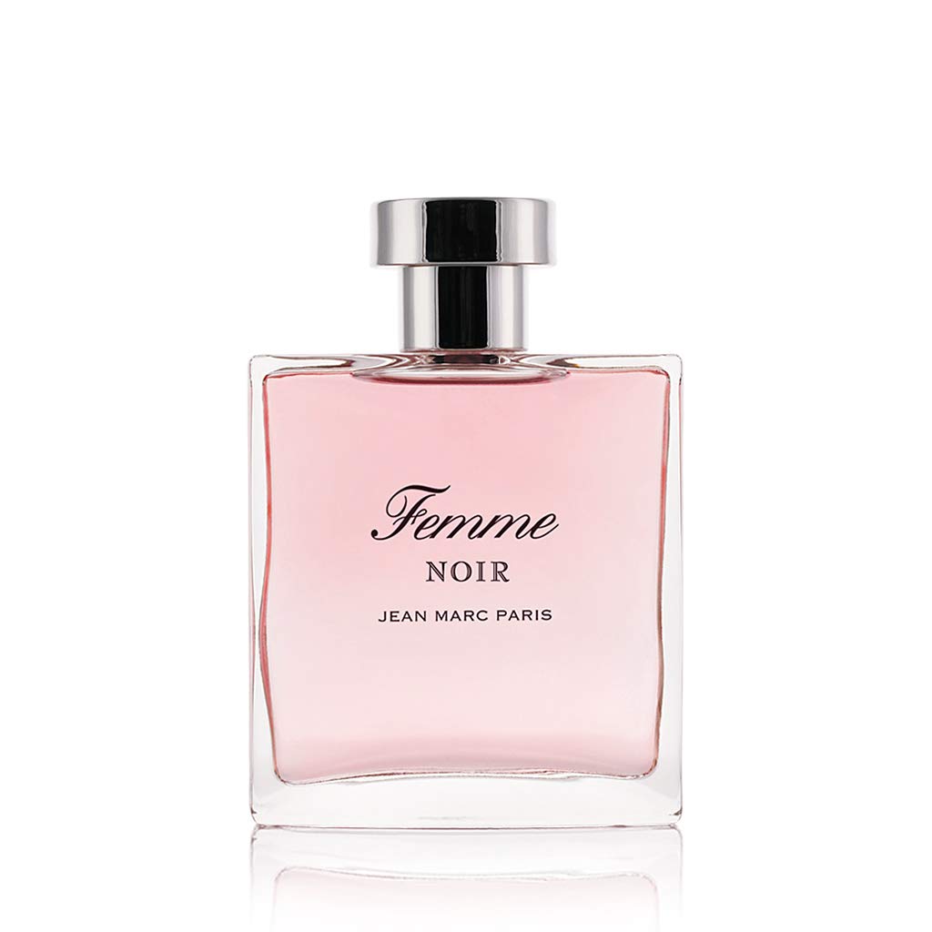 Jean Marc Paris Femme Noir Eau de Parfum Spray 100ml, Women's Floriental Perfume, 3.4 fl. oz, notes of Strawberries, Sweet Pink Rose, and Vanilla Beauty & Personal Care Jean Marc Paris