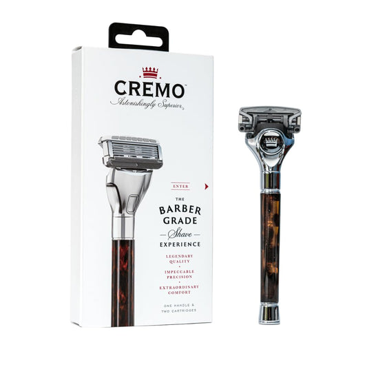 Cremo Astonishingly Superior Tortoise Shell (Horn) Razor Kit (Packaging May Vary) Beauty and Personal Care Cremo
