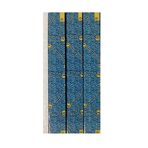 Revlon It's Riveting Nail Art 3D Jewel Denim Diamonds 18PK - Sticker Decal Beauty & Personal Care REVLON