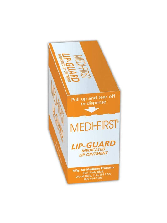 Medique MP26671 Medi-First Lip Guard, Standard, White/Orange, 20 Count (Pack of 1) Beauty and Personal Care Medique
