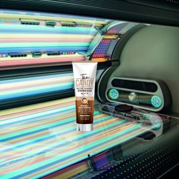 Supre Tan Candy Salted Caramel Espresso Intensely Bold Bronzer Dark Blend 8.5oz Beauty & Personal Care Supre