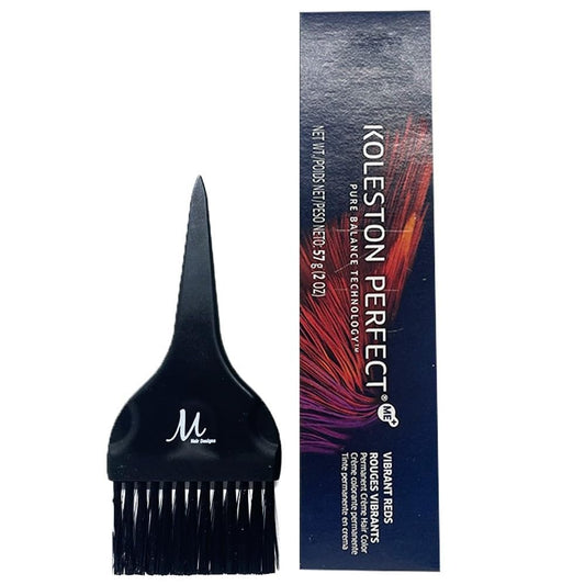 Koleston Perfect 77/43 Intense Medium Blonde/Red Gold Permanent Hair Color 2 Ounce and M Hair Designs Tint Brush (Bundle) Beauty & Personal Care M Hair Designs