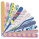 P2P Nails Colorful Nail File Strips - Double Sided Filers for Shaping and Smoothing Toenails and Fingernails - Manicure and Pedicure Nail Buffers - 12 Beauty & Personal Care P2P Nails