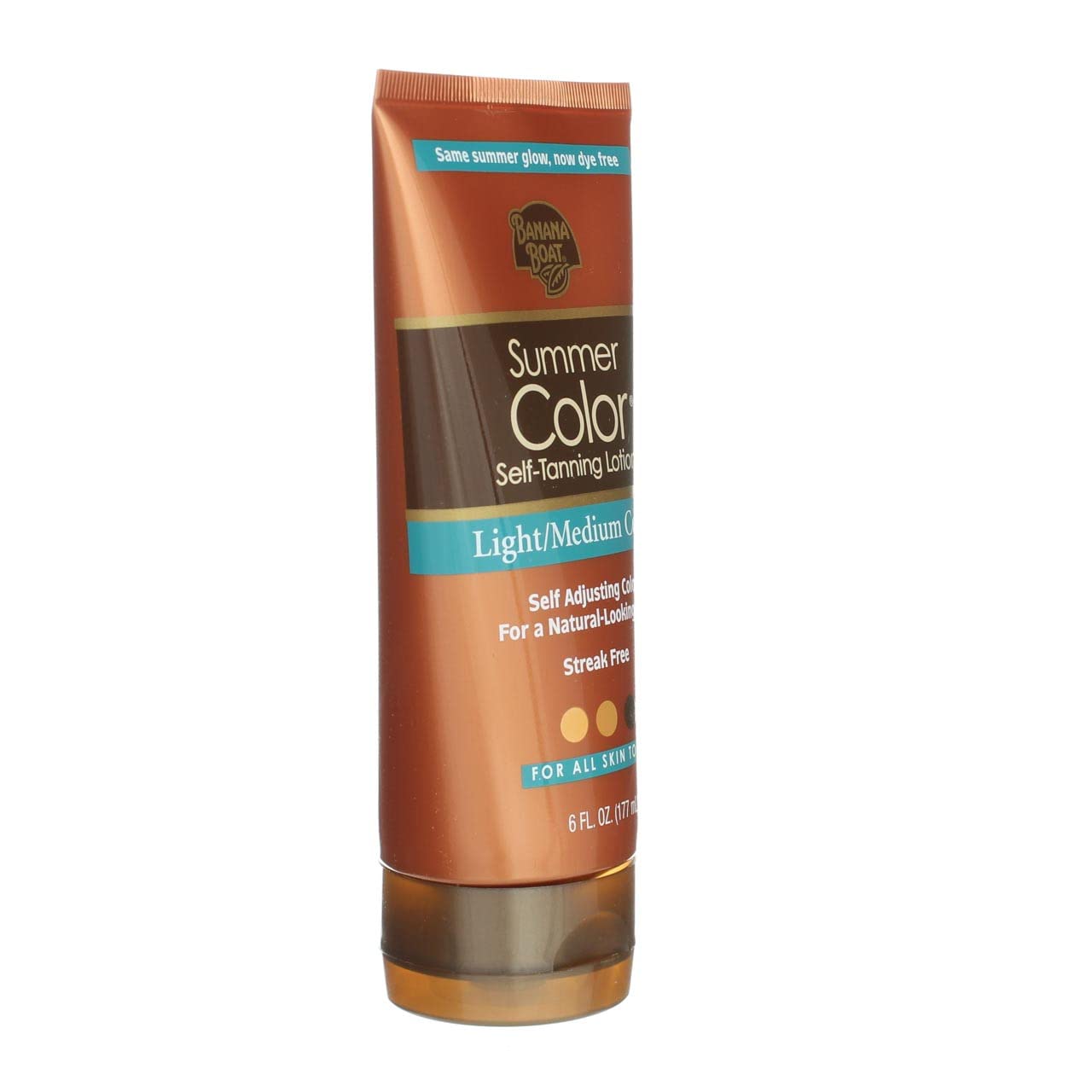 Banana Boat, Summer Color Self-Tanning Lotion, Light/Medium Color, for all Skin Tones, 6 oz Tube Beauty & Personal Care Banana Boat