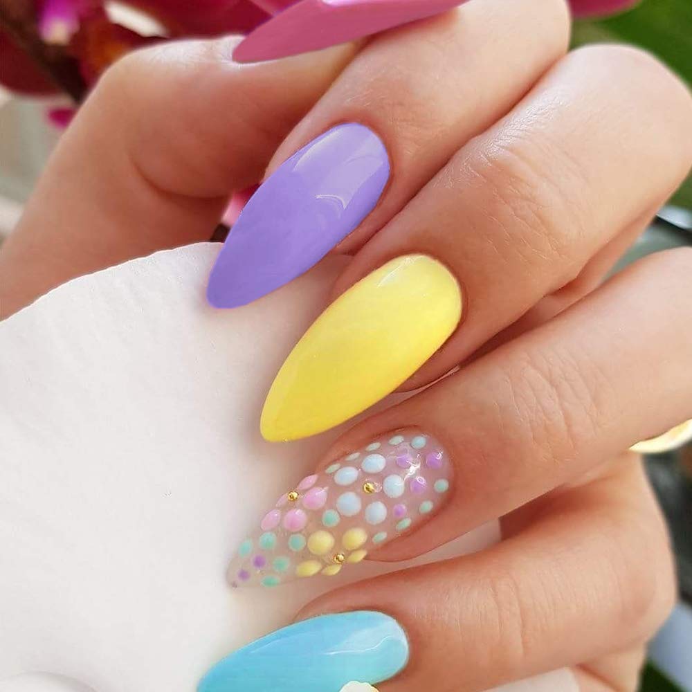 Vishine Gel Nail Polish 24 Colors Set Soak Off Gel Nail Polish Kit Nail Art Manicure Pedicure New Starter Pretty Color Collection Gift Set 8ml Beauty & Personal Care Vishine
