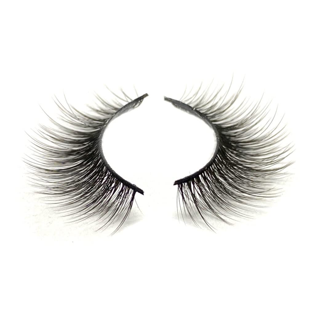 Natural Flutter Lashes by Uptown Lashes, Natural Look False Eyelashes with a Soft, Glam Look - Available in Silk Synthetic Fake Lashes & Mink Beauty & Personal Care Uptown Lashes