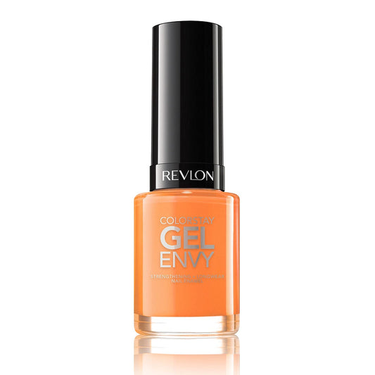 Revlon ColorStay Gel Envy Longwear Nail Polish, with Built-in Base Coat & Glossy Shine Finish, in Red/Coral, 640 Jokers Wild, 0.4 oz Beauty & Personal Care REVLON