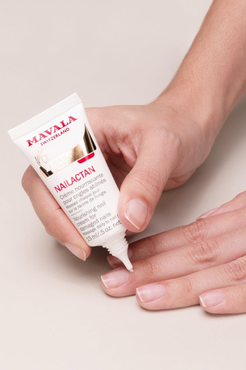 Mavala Nutritive Nail Cream Nailactan for Damaged Nails | Nail Care with Restorative Ingredients for Longer, Healthier Nails | Nail Strengthener + Beauty & Personal Care MAVALA