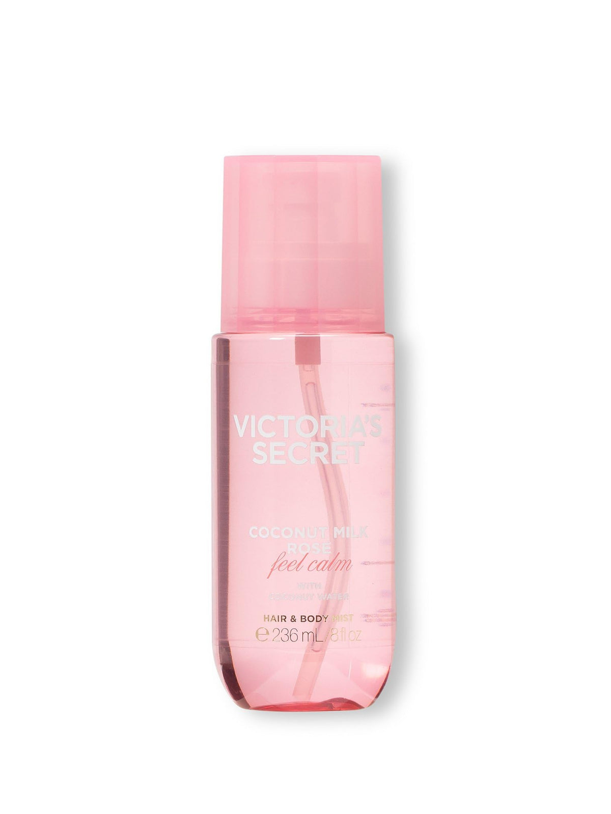 Victoria's Secret Coconut Milk Rose Hair & Body Mist 236ml / 8 fl oz - Hydrating Fragrance Spray for Women, Long Lasting Floral Coconut Scent