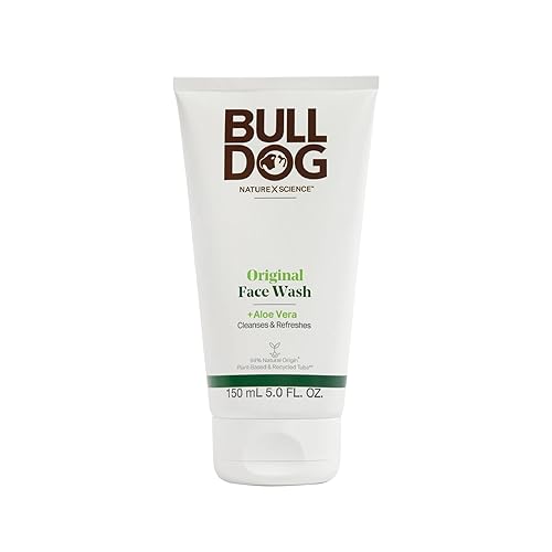 BULLDOG Mens Skincare and Grooming, Original Face Wash, 5 Fluid Ounce Beauty & Personal Care BULLDOG