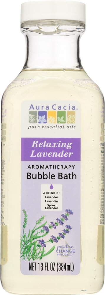 Aura Cacia Bubble Bath Lavender Relaxing Beauty & Personal Care Aura Cacia