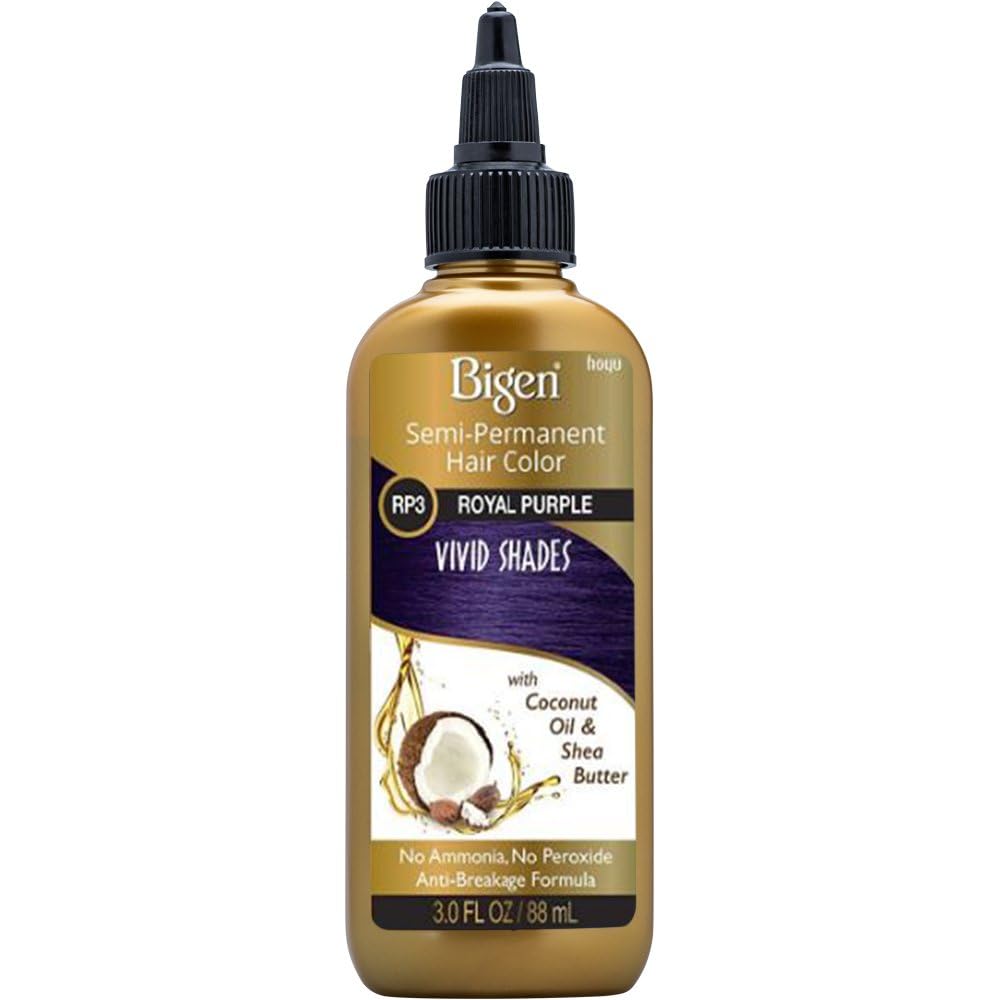 Bigen Vivid Shades Semi-permanent Hair Color, Royal Purple Beauty & Personal Care Bigen