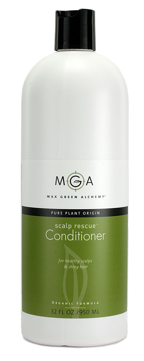 MGA Vegan Hair Conditioner - Organic Formula with Tea Tree for Healthy Hair | Hair Care Product with Natural Herbal Scent | Parabens Silicone Beauty & Personal Care Max Green Alchemy