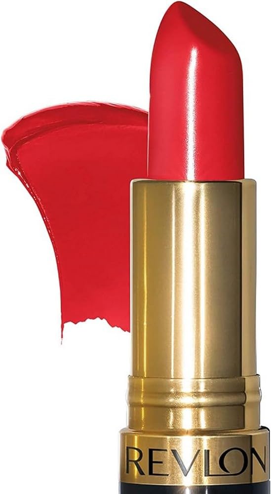 Revlon Super Lustrous Lipstick, with Vitamin E and Avocado Oil, Cream Lipstick, 654 Ravish Me Red, 0.15 oz (Pack of 2) Beauty & Personal Care REVLON