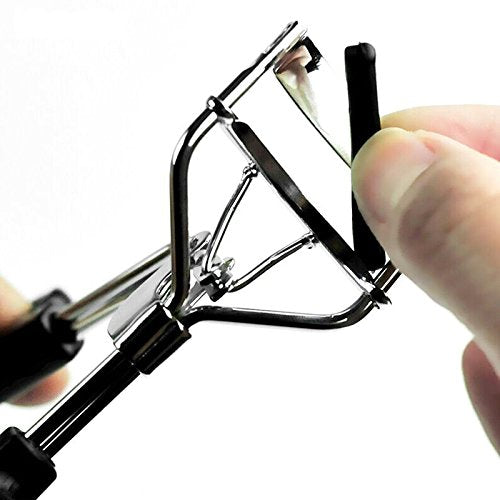 Leline's Eyelash Curler Refill Pads, 6pcs Rubber Replacement Pads for Standard Eyelash Curler (Black) Beauty & Personal Care Leline's