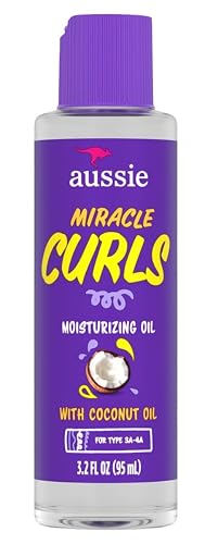Aussie Miracle Curls Moisturizing Oil 3.2 Ounce (Pack of 6) Beauty & Personal Care Aussie
