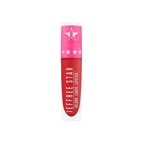 Jeffree Star Cosmetics Velour Liquid Lipstick, 0.19 fl oz, Long-lasting Matte Finish (Redrum) Beauty & Personal Care Jeffree Star