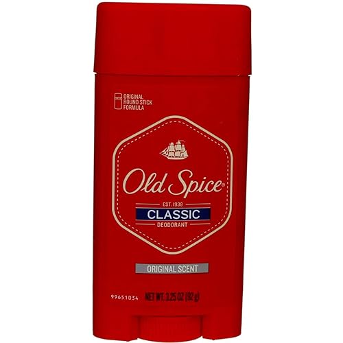 Old Spice Classic Deodorant Stick, Original 3.25 oz (Pack of 4) Beauty & Personal Care Old Spice
