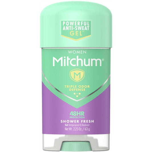 Mitchum Women Clear Gel Antiperspirant & Deodorant, Shower Fresh - 2.25 oz (63 g) Beauty and Personal Care Mitchum