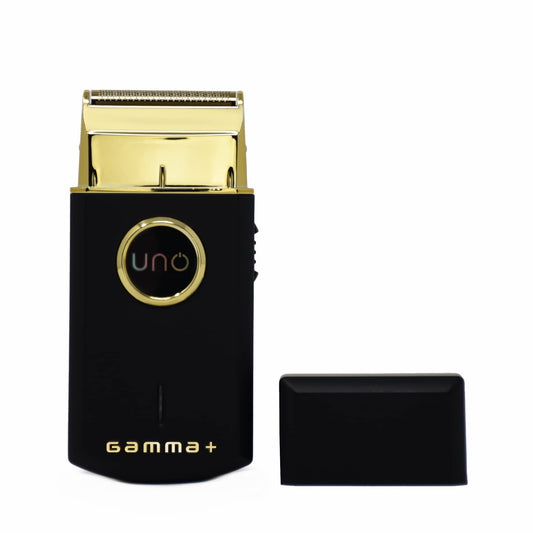 GAMMA+ Uno Mini-Sized Travel Cordless Mens Single Foil Shaver, Micro-USB Rechargeable for Shorter Facial Stubble, Black Beauty and Personal Care GAMMA+