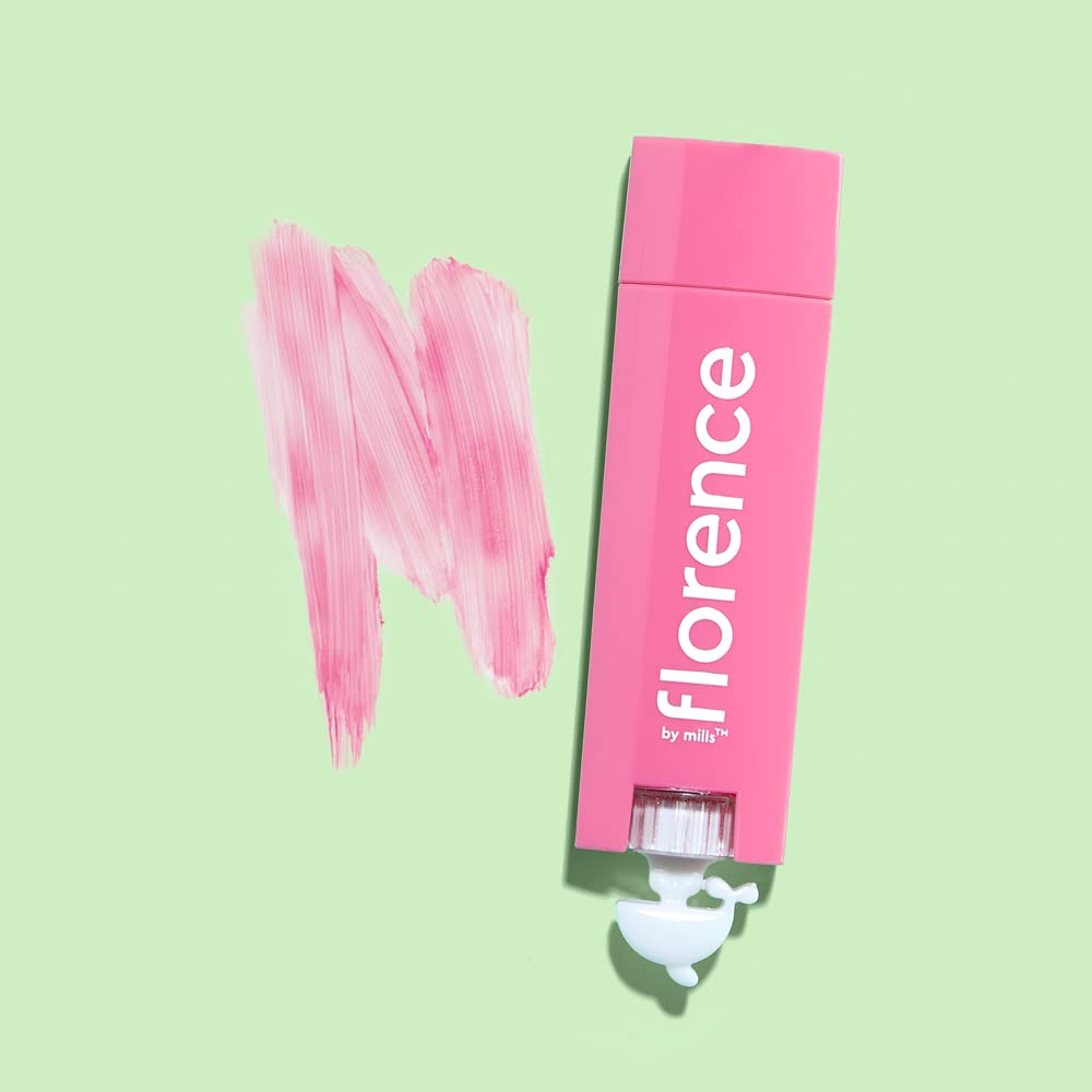 florence by mills Oh Whale! Tinted Lip Balm, Guava & Lychee (Pink), 0.15 oz/ 4.5g Beauty and Personal Care florence by mills