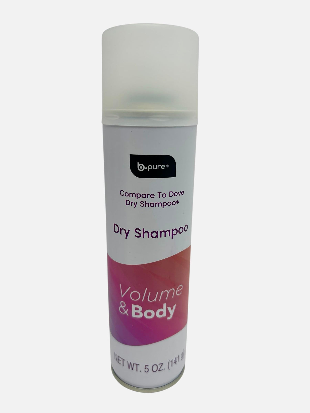 b.pure Volume & Body Dry Shampoo, Compare to Dove, Oil Absorbing Formula, 5 oz (141g)