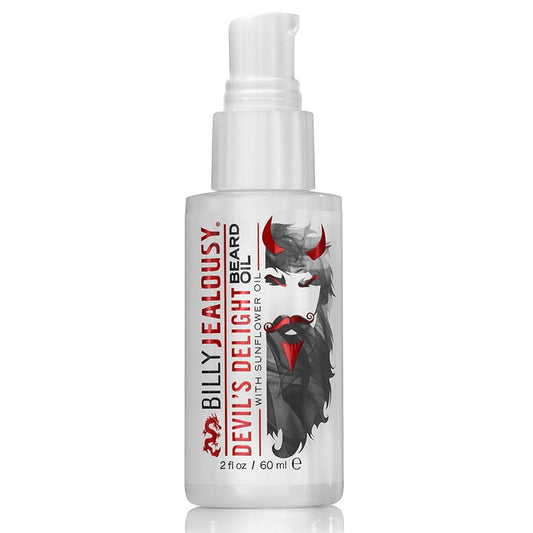 Billy Jealousy Beard Oil for Men, Weightless, Low Shine, and Hydrating Beard Moisturizer for Softer Hair, Helps Prevent Itching and Flakes, Devil's Beauty & Personal Care Billy Jealousy