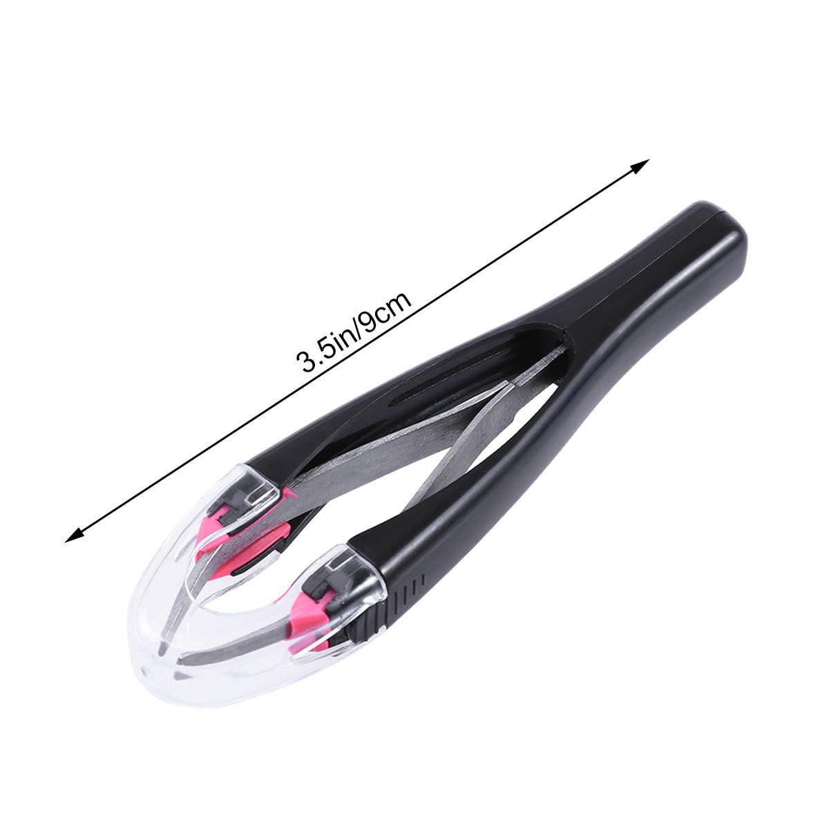 Lurrose Automatic Elastic Eyebrow Tweezer Retractable Tweezer for Eyebrow Removal (Color Random) Beauty & Personal Care Lurrose