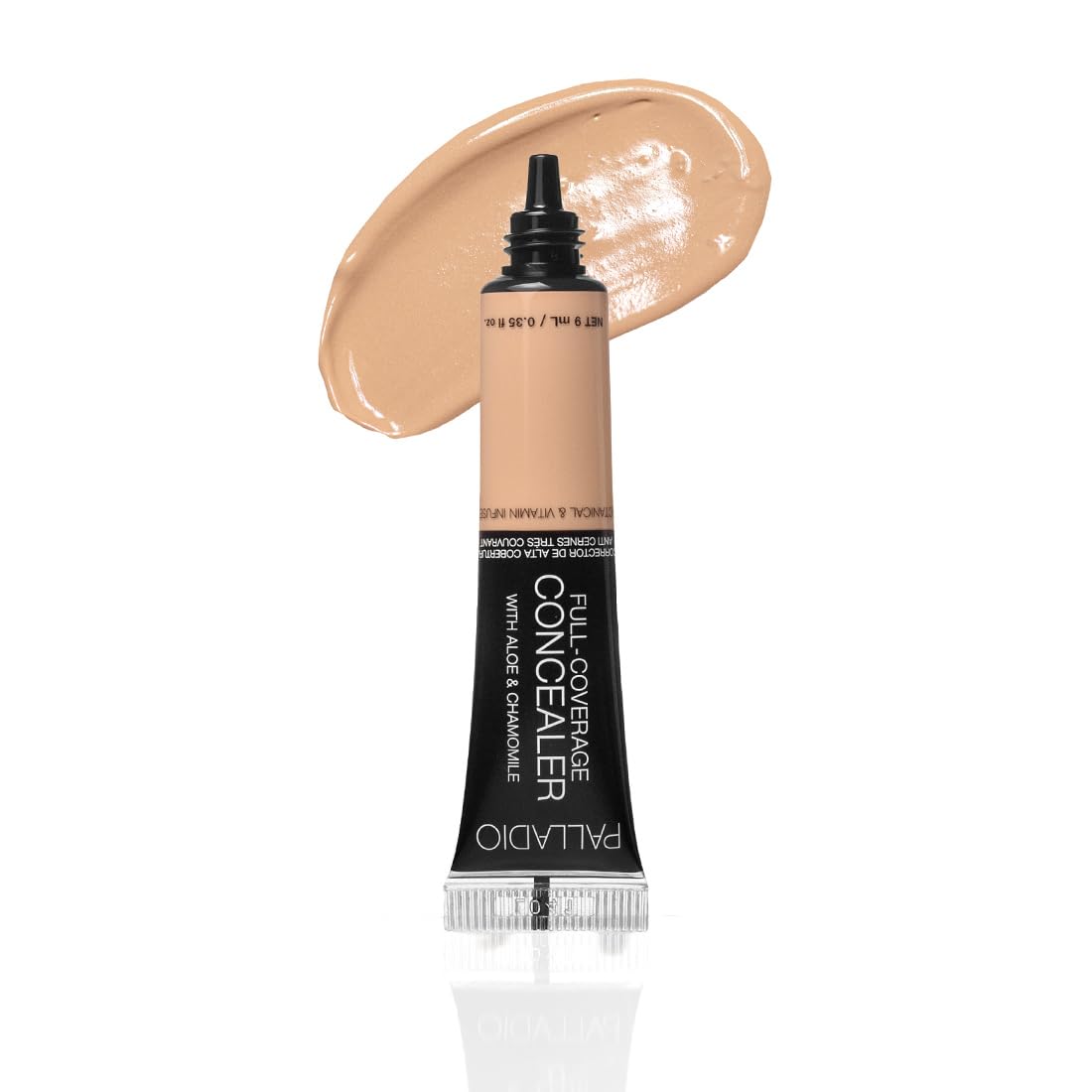 Palladio Full Coverage Concealer - Creamy Face & Under Eye Formula, Disguises Dark Circles, Blemishes, Fine Lines, Evens Skin Tone (Caramel Drizzle) Beauty & Personal Care Palladio