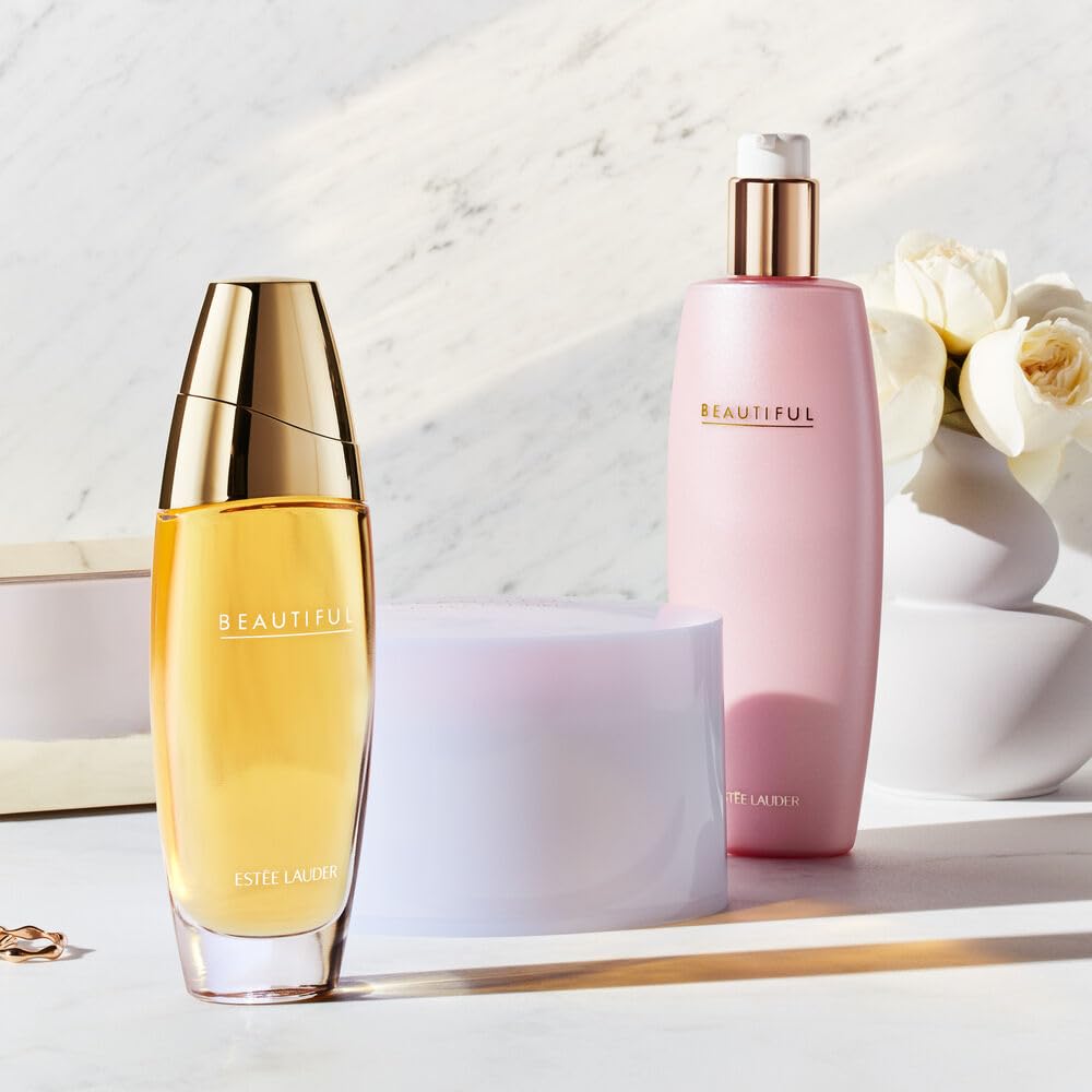 Estée Lauder Beautiful Perfumed Body Lotion with Notes of Rose, Lily, Tuberose & Orange Flower, 8.4 Fl Oz Beauty & Personal Care Estée Lauder