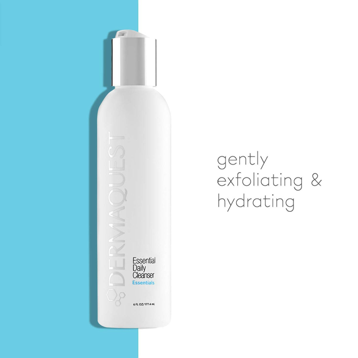 DermaQuest Essential Gentle Exfoliating Daily Facial Cleanser - For All Skin Types, Particularly Those With Sensitivities To AHA & BHA (6 oz.)