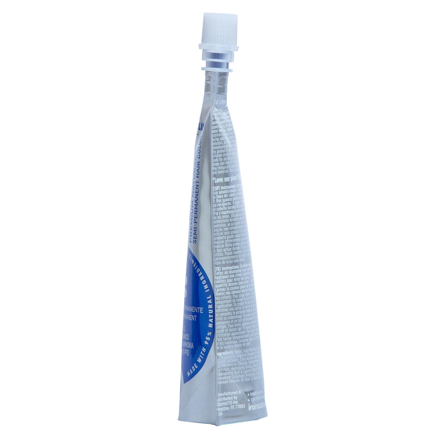 IROIRO Premium Natural Semi-Permanent Hair Color 45 Deep Blue (4oz) Beauty & Personal Care iroiro