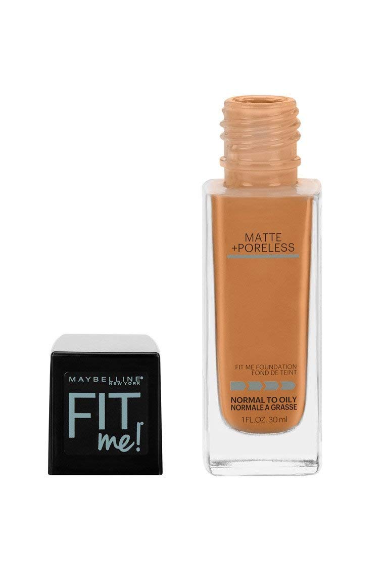 Myb Fitme 330 Mp Fndtn To Size 1z Maybelline Fit Me Matte+poreless Foundation Toffee 330 1 Fl Oz Beauty & Personal Care MAYBELLINE