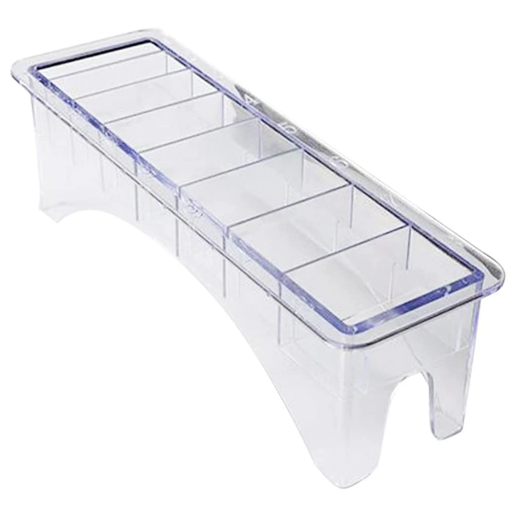 Universal 8 Grid Base Hair Clipper Limit Comb Storage Box Caliper Case Guide Hair Styling Comb Organizer Beauty and Personal Care Koolouispoper