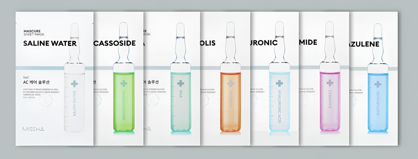 Missha Mascure Solution Sheet Mask Moisture Barrier Solution Beauty & Personal Care MISSHA
