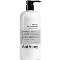 Anthony Glycolic Facial Cleanser for Men, Daily Exfoliating & Hydrating Face Wash, Shave Prep, Non-Foaming, Deep Cleansing, Gentle on Sensitive Skin Beauty & Personal Care Anthony