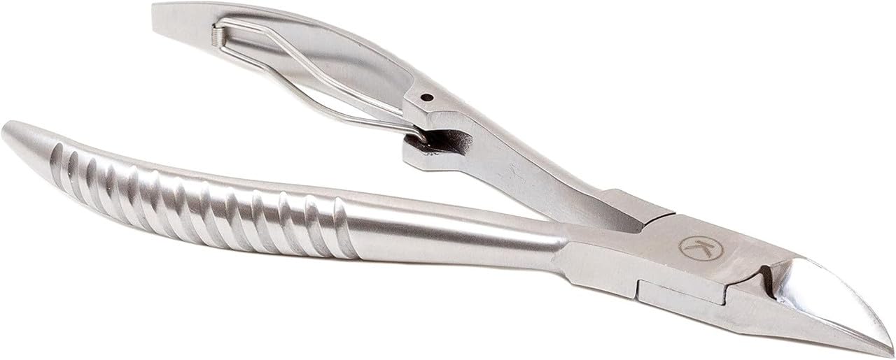 Kohm Ingrown Toenail Clippers | Super Control Cuticle Trimmer & Wide Jaws - Precision Stainless Steel Nail Nippers for Thick & Ingrown Nails | Beauty & Personal Care wholehealthsupply