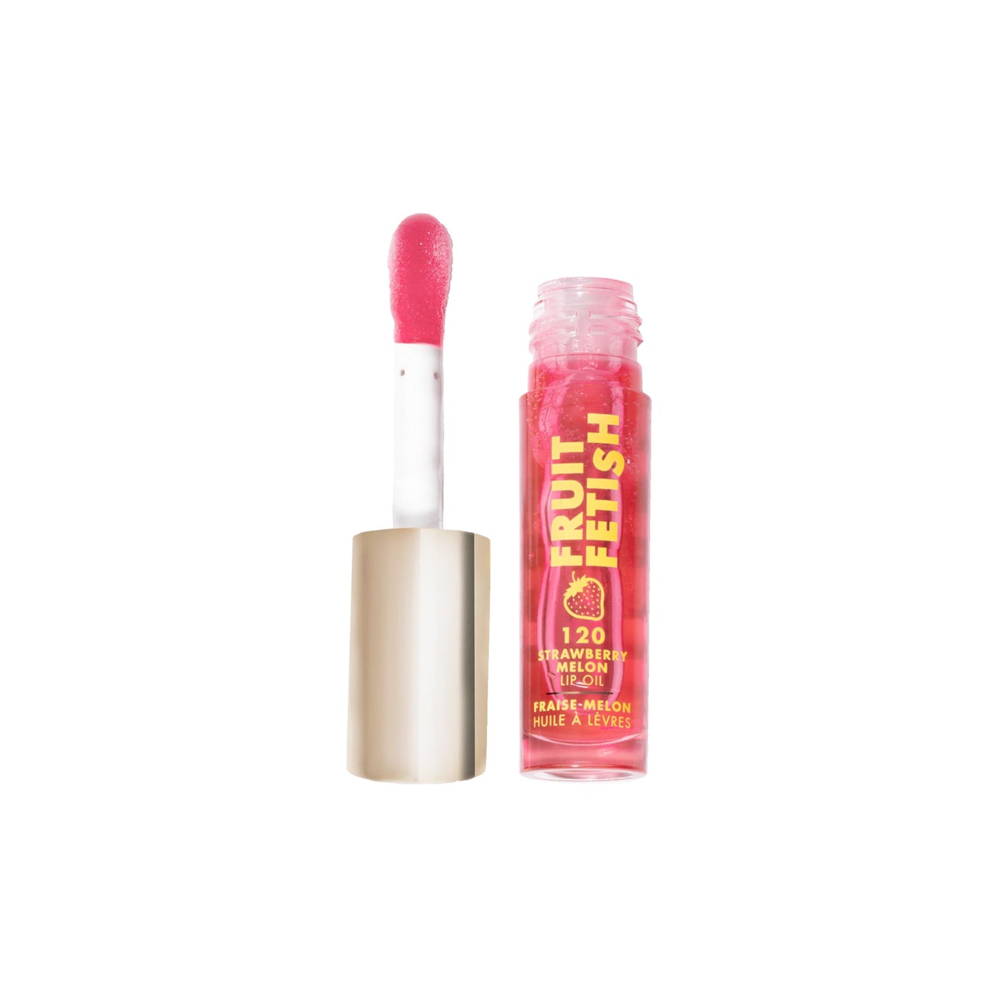 Milani Fruit Fetish Lip Oil, Tinted Lip Gloss & Hydrating Lip Oil Treatment, Moisturizing Non Sticky Clear Shine, High Shine Lip Balm for Dry Lips Beauty & Personal Care Milani