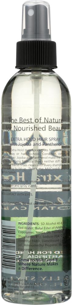 Hair Spray, Extra Hold, 8 fl oz (240 ml) by Mill Creek Beauty & Personal Care Mill Creek