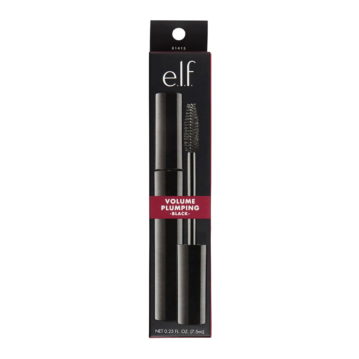 e.l.f. Volume Plumping Mascara, Creates Thicker-looking, Bold & Volumized Lashes, Infused With Vitamin B To Strengthen Lashes, Vegan & Cruelty-Free Beauty & Personal Care e.l.f.